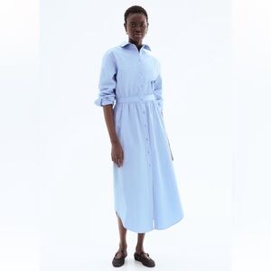 H&M COTTON SHIRT DRESS